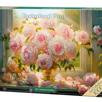 Castorland - Art Collection - Hot Summer Peonies  - 1000 pieces