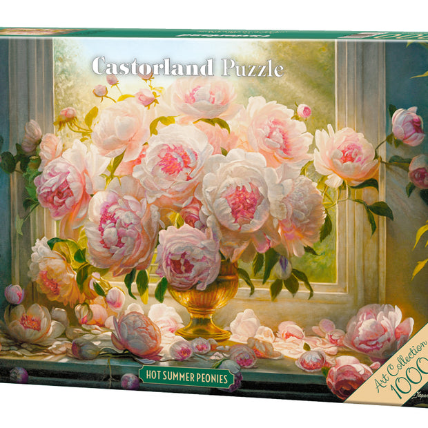 Castorland - Art Collection - Hot Summer Peonies  - 1000 pieces