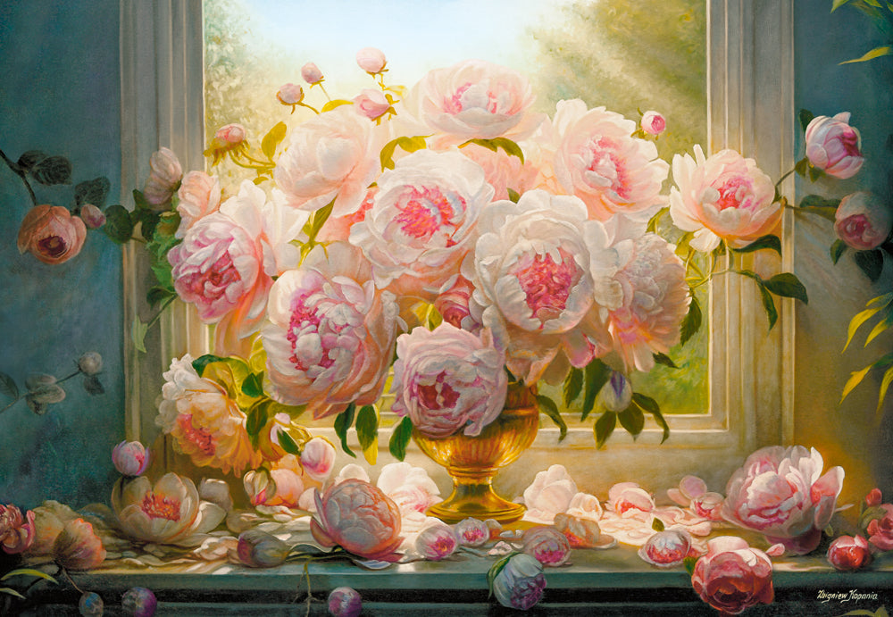 Castorland - Art Collection - Hot Summer Peonies  - 1000 pieces
