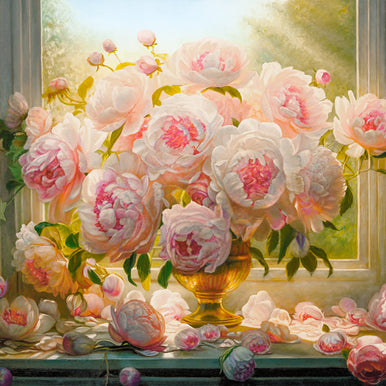 Castorland - Art Collection - Hot Summer Peonies  - 1000 pieces