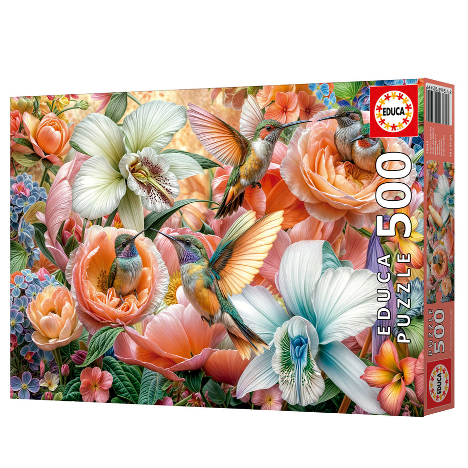 Educa - Hummingbird Garden -  500 palaa