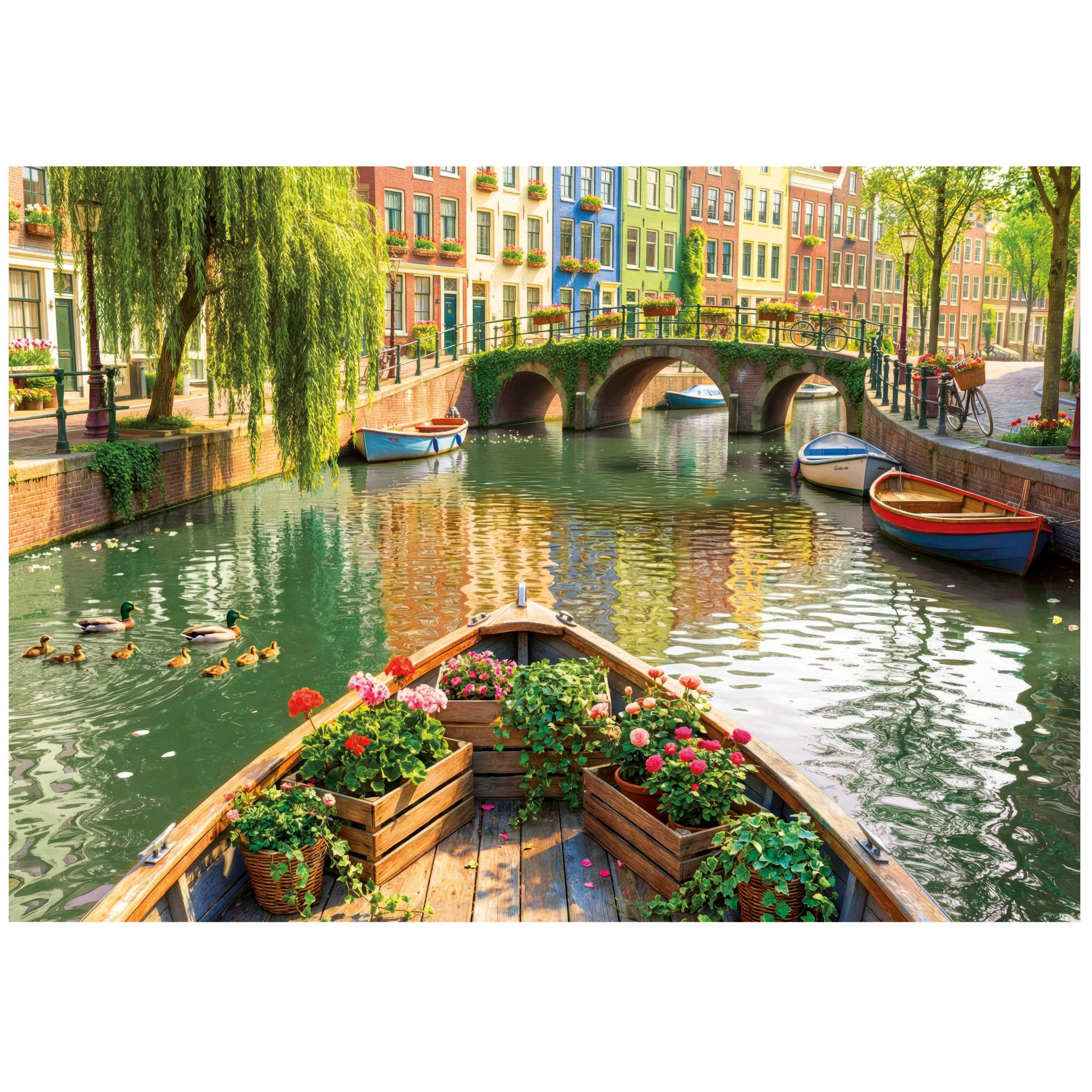 Educa - Amsterdam Boat Ride -  1000 palaa