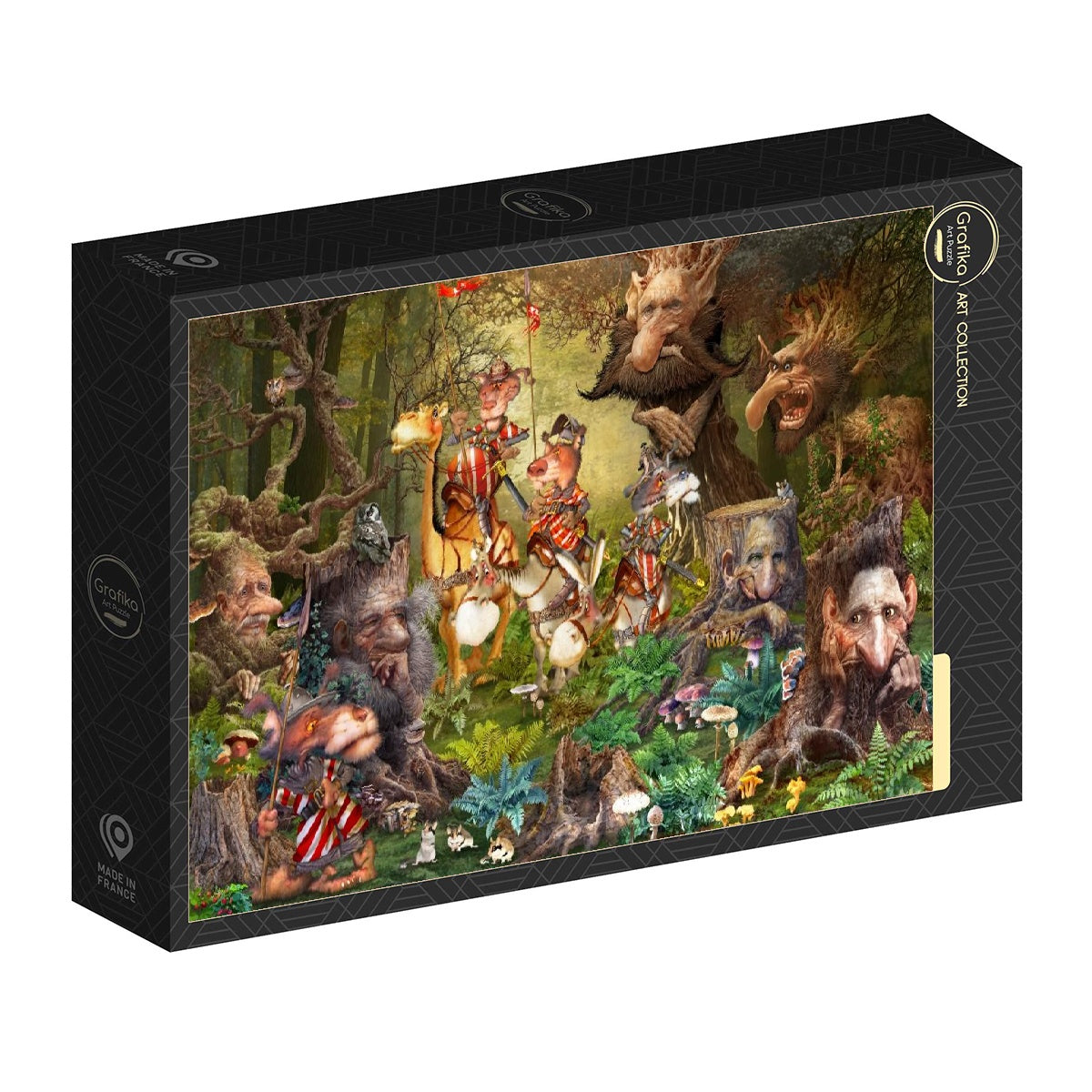 Grafika -  François Ruyer - Trolls - 1000 palaa