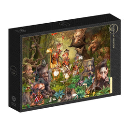 Grafika -  François Ruyer - Trolls - 1000 palaa