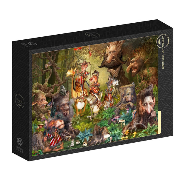 Grafika -  François Ruyer - Trolls - 1000 palaa