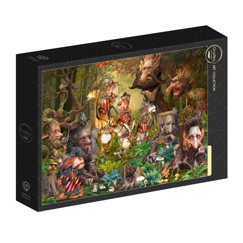 Grafika -  François Ruyer - Trolls - 1000 palaa