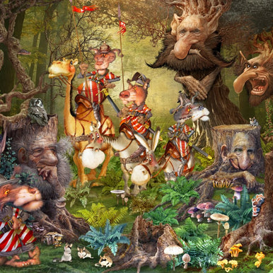 Grafika -  François Ruyer - Trolls - 1000 palaa