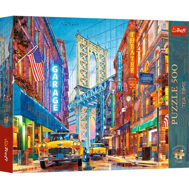 Trefl - Tea Time: Manhattan Bridge View - 500 palaa