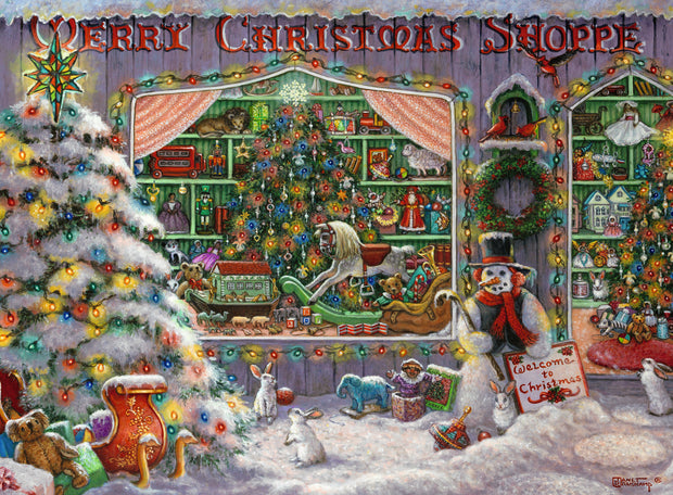 Ravensburger - Christmas shop -  500 palaa