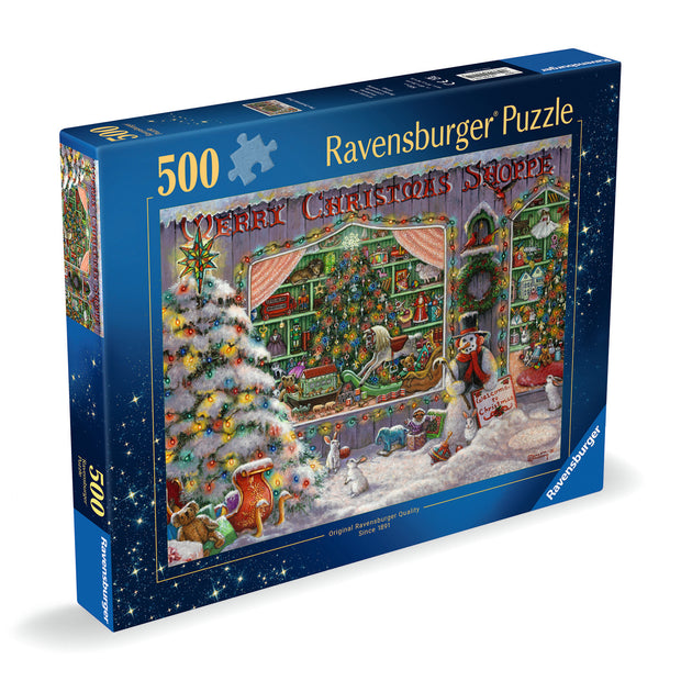 Ravensburger - Christmas shop -  500 palaa