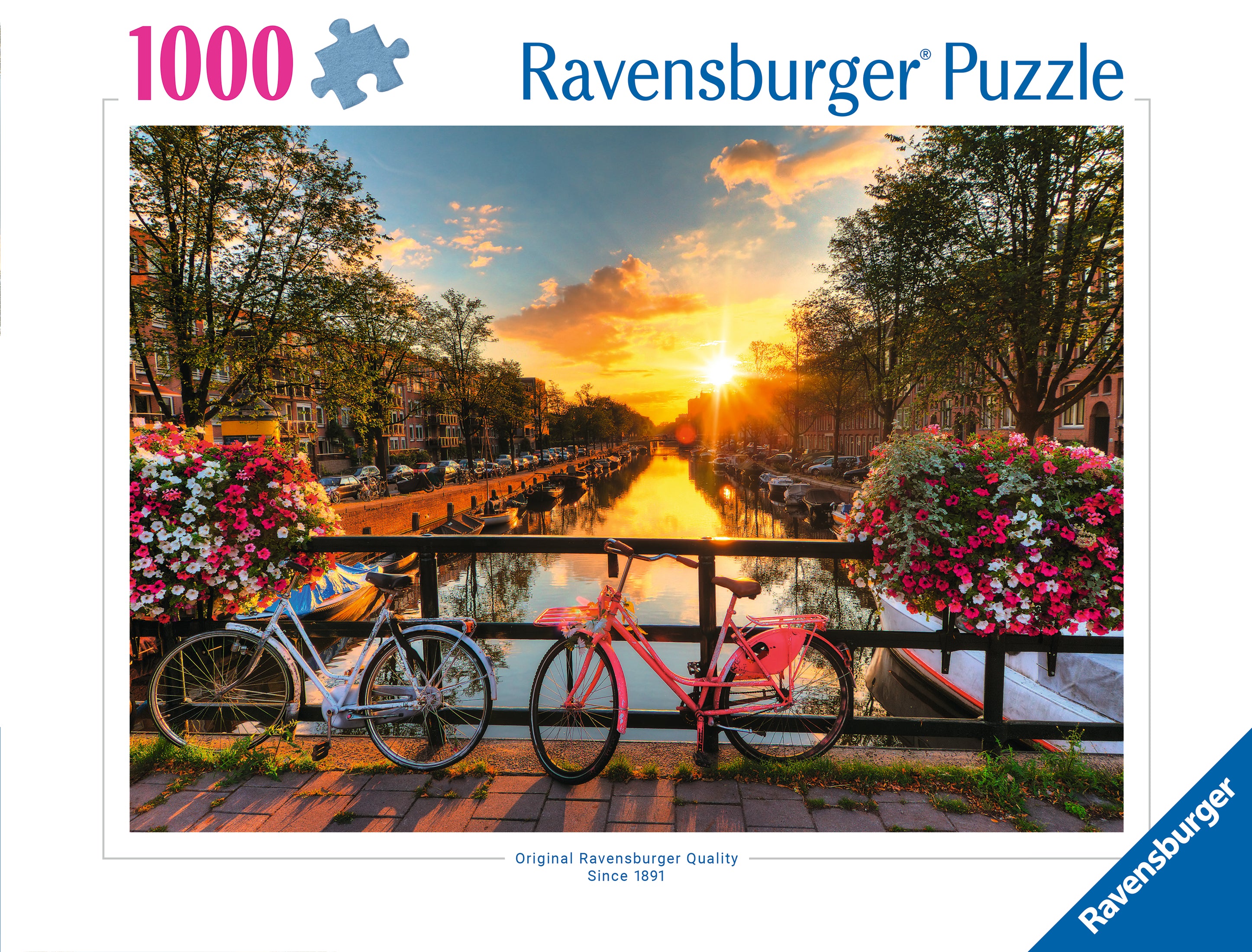 Ravensburger- Bicycles In Amsterdam - 1000 palaa