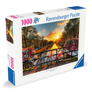 Ravensburger- Bicycles In Amsterdam - 1000 palaa