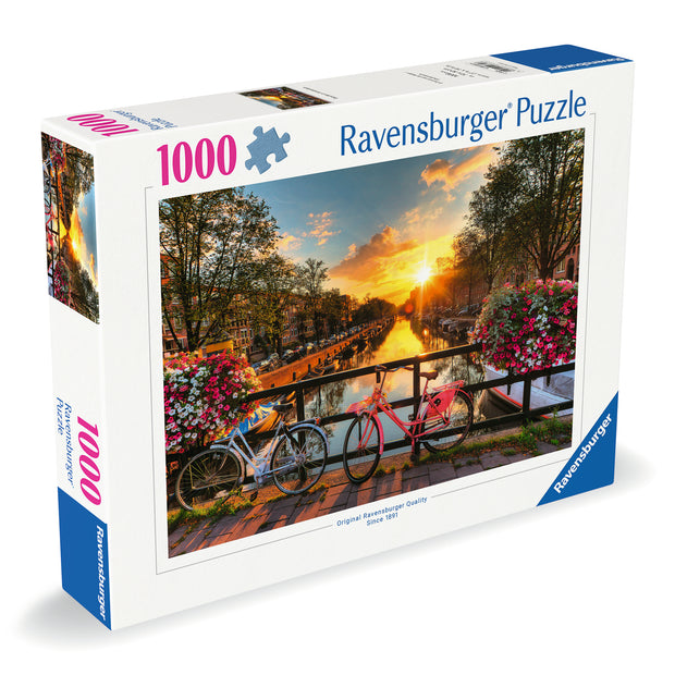 Ravensburger- Bicycles In Amsterdam - 1000 palaa