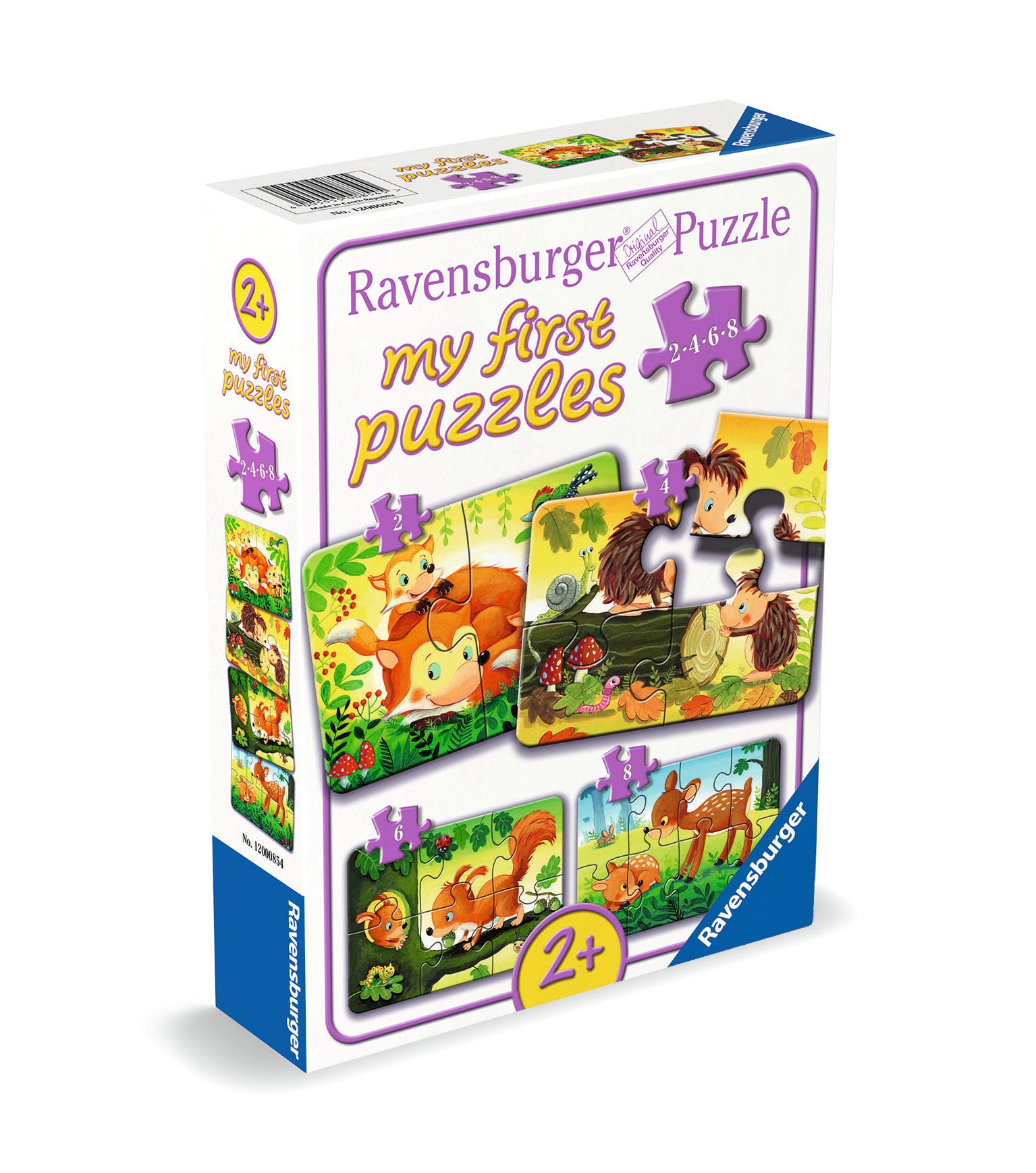 Ravensburger - Forest Animal Fun - 2 / 4/ 6/ 8 - palaa