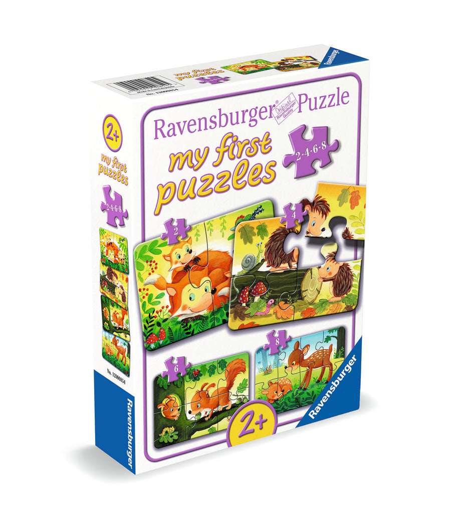 Ravensburger - Forest Animal Fun - 2 / 4/ 6/ 8 - palaa