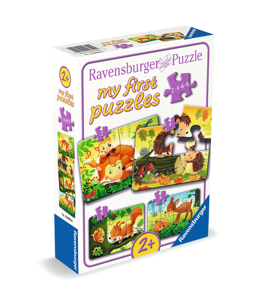 Ravensburger - Forest Animal Fun - 2 / 4/ 6/ 8 - palaa