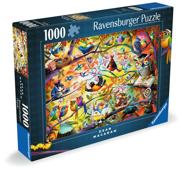 Ravensburger - Busy Birdies - 1000 palaa