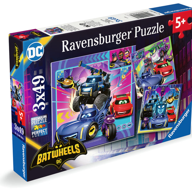 Ravensburger  - Bat wheels - 3 x 49 palaa