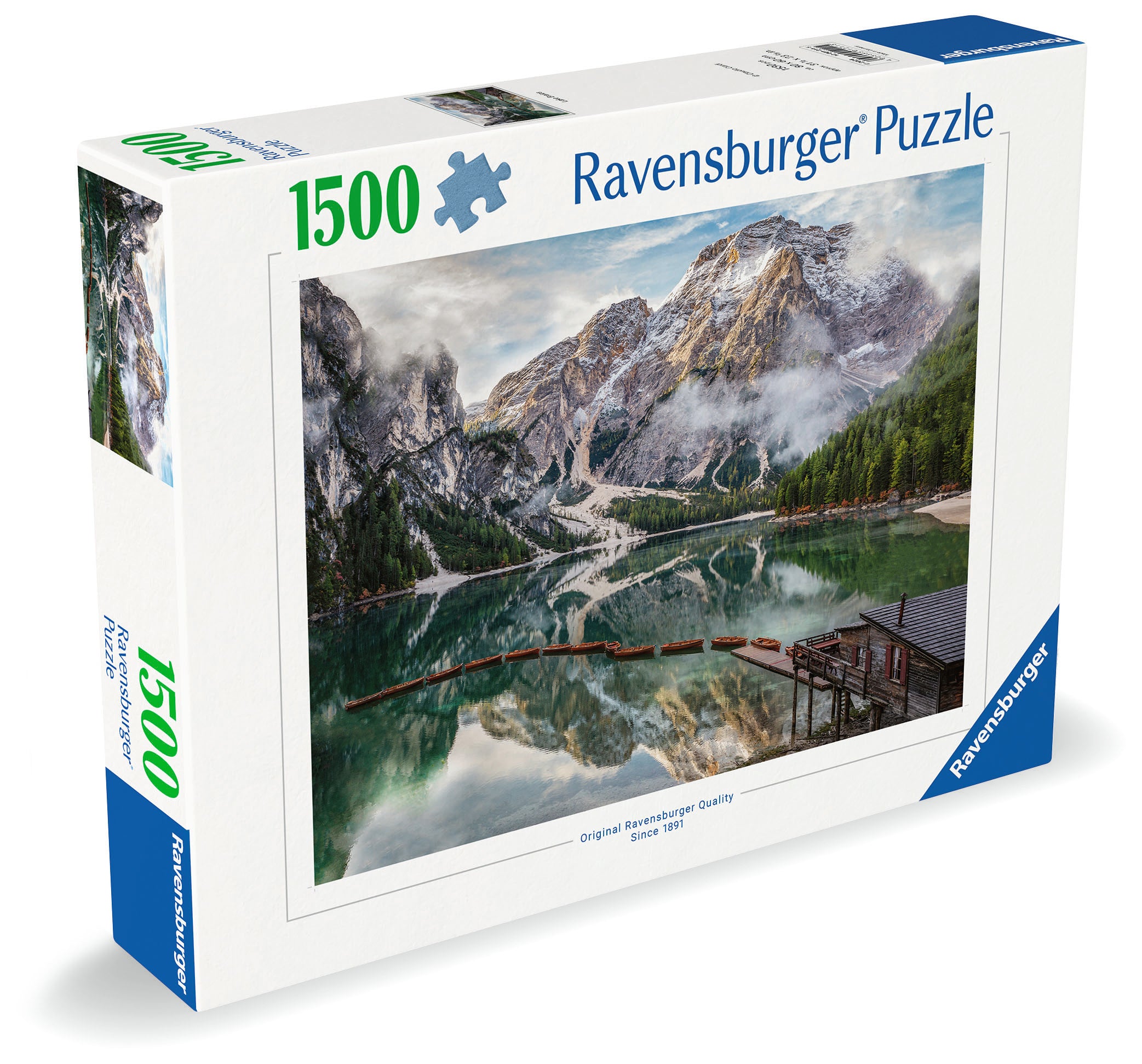 Ravensburger - Lake Braies -  1500 palaa