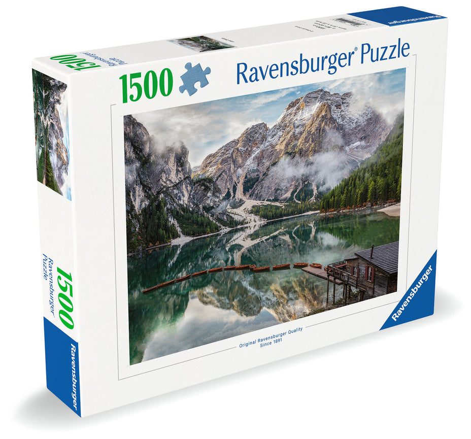 Ravensburger - Lake Braies -  1500 palaa