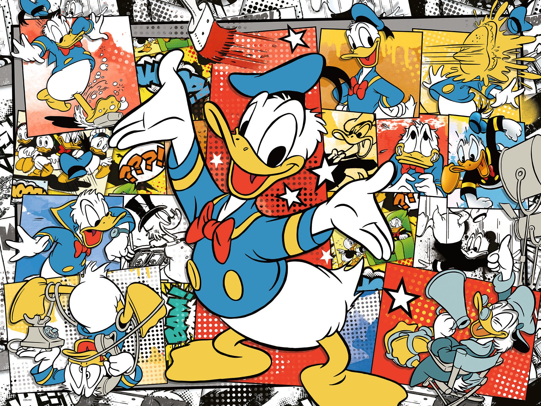 Ravensburger - Donald duck -  1500 palaa