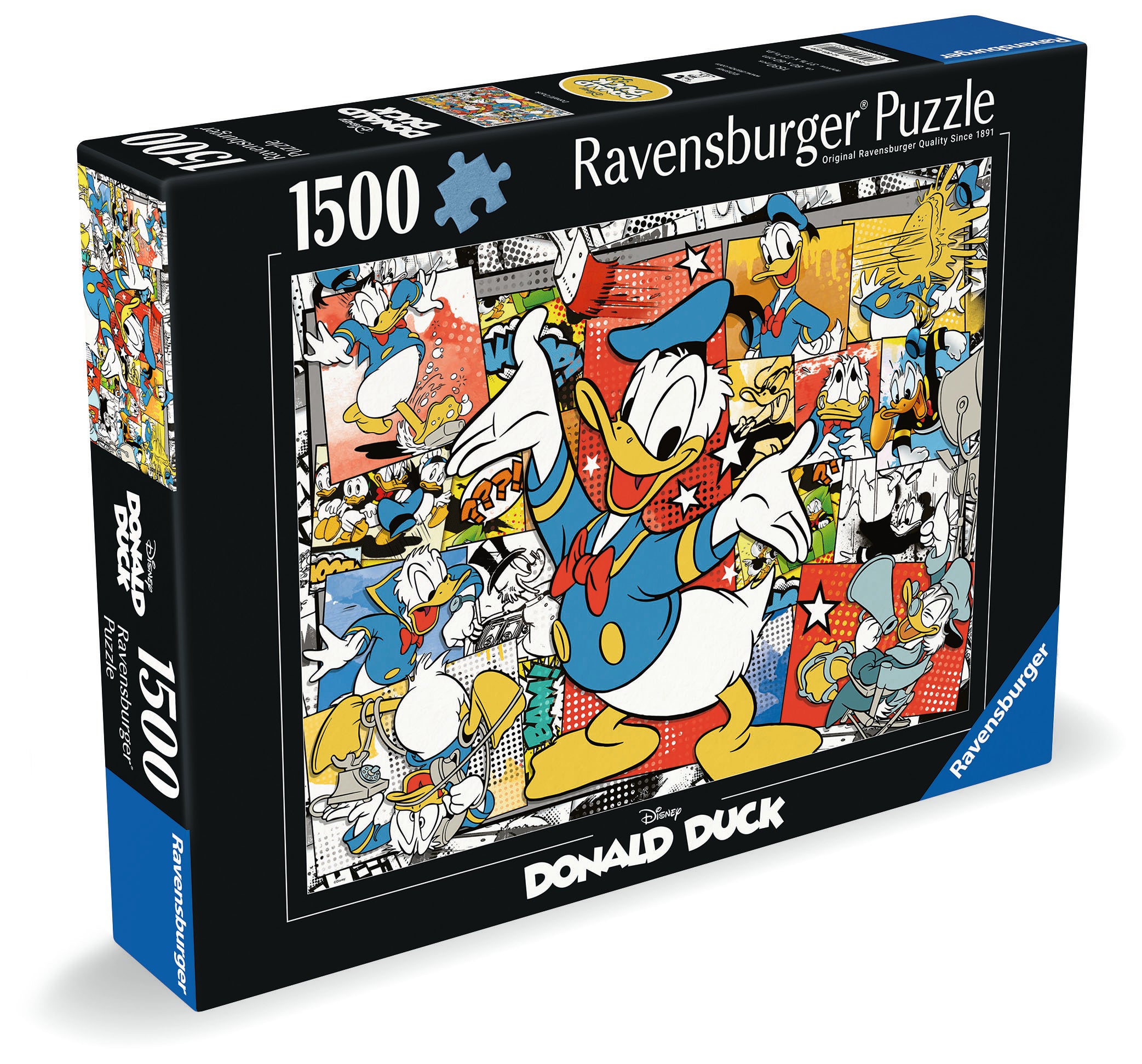 Ravensburger - Donald duck -  1500 palaa
