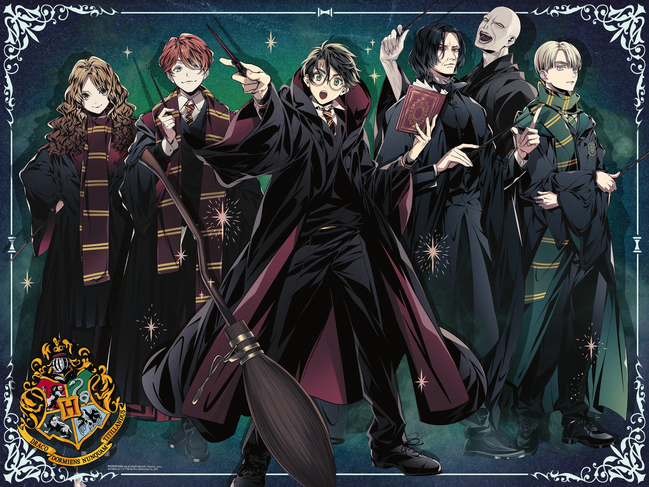 Ravensburger - Harry Potter Slytherin vs Gryffindor -  1500 palaa