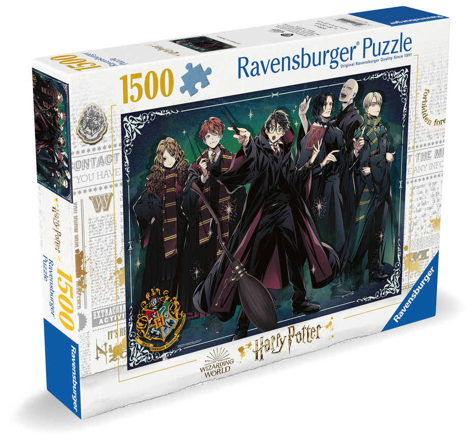 Ravensburger - Harry Potter Slytherin vs Gryffindor -  1500 palaa