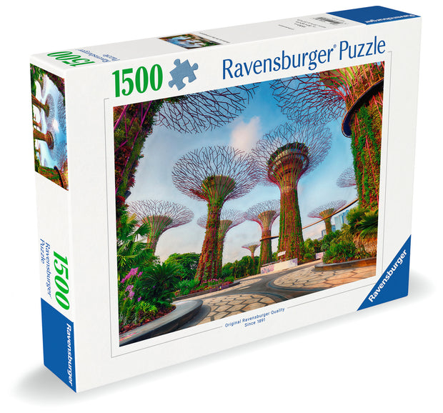 Ravensburger - Garden by bay at Singapore -  1500 palaa