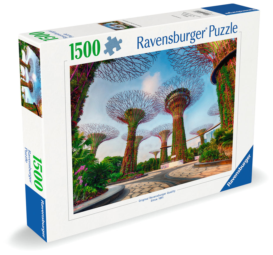 Ravensburger - Garden by bay at Singapore -  1500 palaa