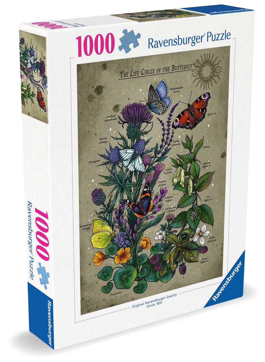 Ravensburger - Lifecircle butterfly - 1000 palaa
