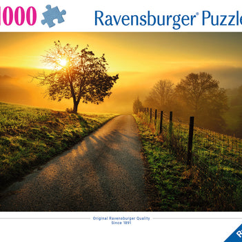 Ravensburger - Landscape in the morning sun - 1000 palaa