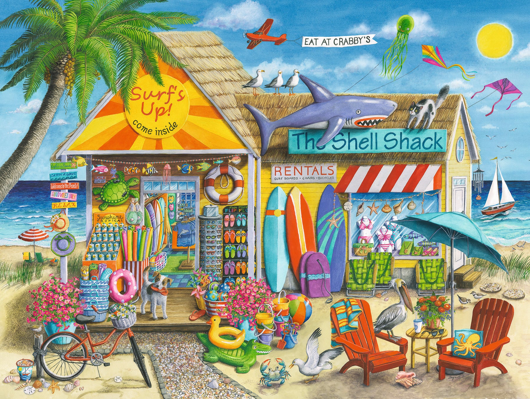 Ravensburger - Surf's up! - 1500 palaa