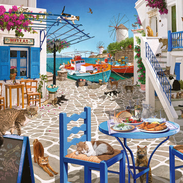 Ravensburger - Cats of Mykonos - 1500 palaa