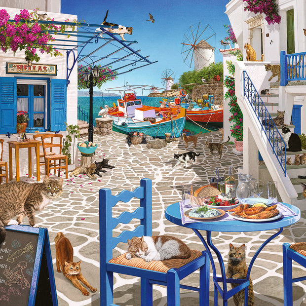 Ravensburger - Cats of Mykonos - 1500 palaa