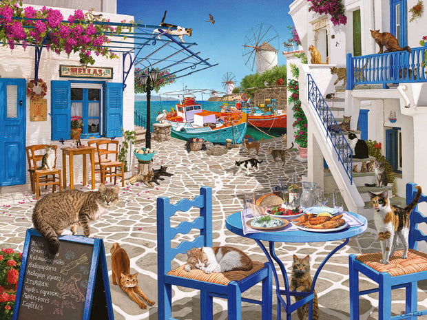 Ravensburger - Cats of Mykonos - 1500 palaa