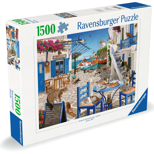 Ravensburger - Cats of Mykonos - 1500 palaa