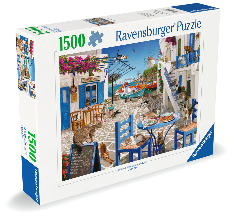 Ravensburger - Cats of Mykonos - 1500 palaa