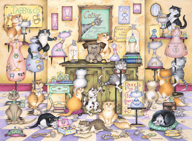 Ravensburger - Crazy Cats Taby & Co.- 500 palaa