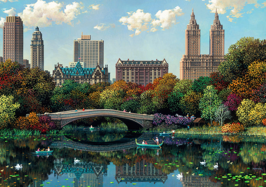 Ravensburger - Bow bridge New York central park - 1000 palaa