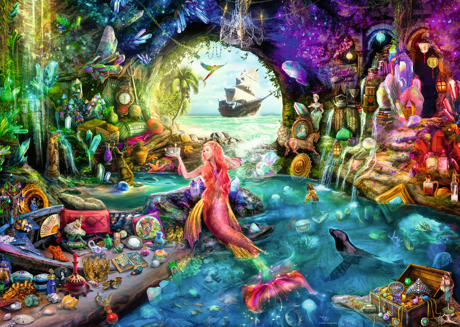 Ravensburger- Mermaid's Treasure - 1000 palaa
