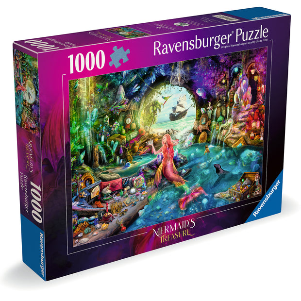 Ravensburger- Mermaid's Treasure - 1000 palaa