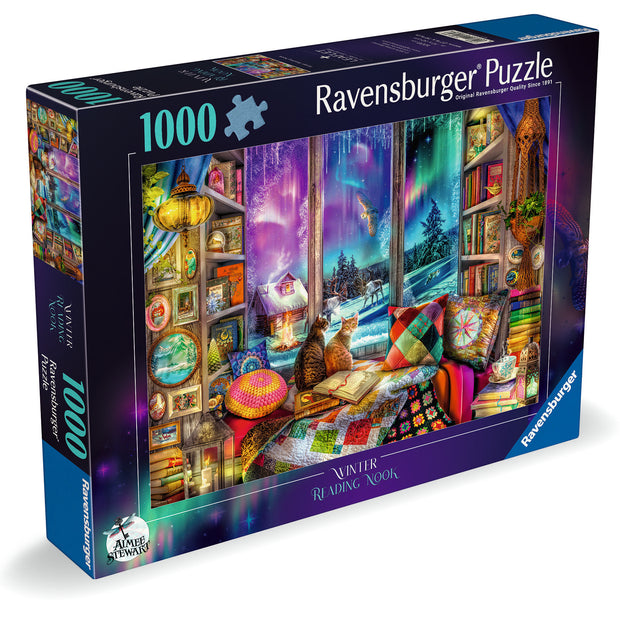 Ravensburger - The Winter reading nook - 1000 palaa