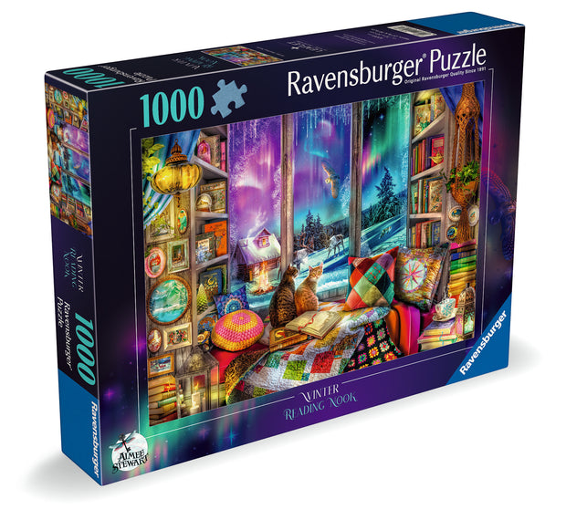 Ravensburger - The Winter reading nook - 1000 palaa