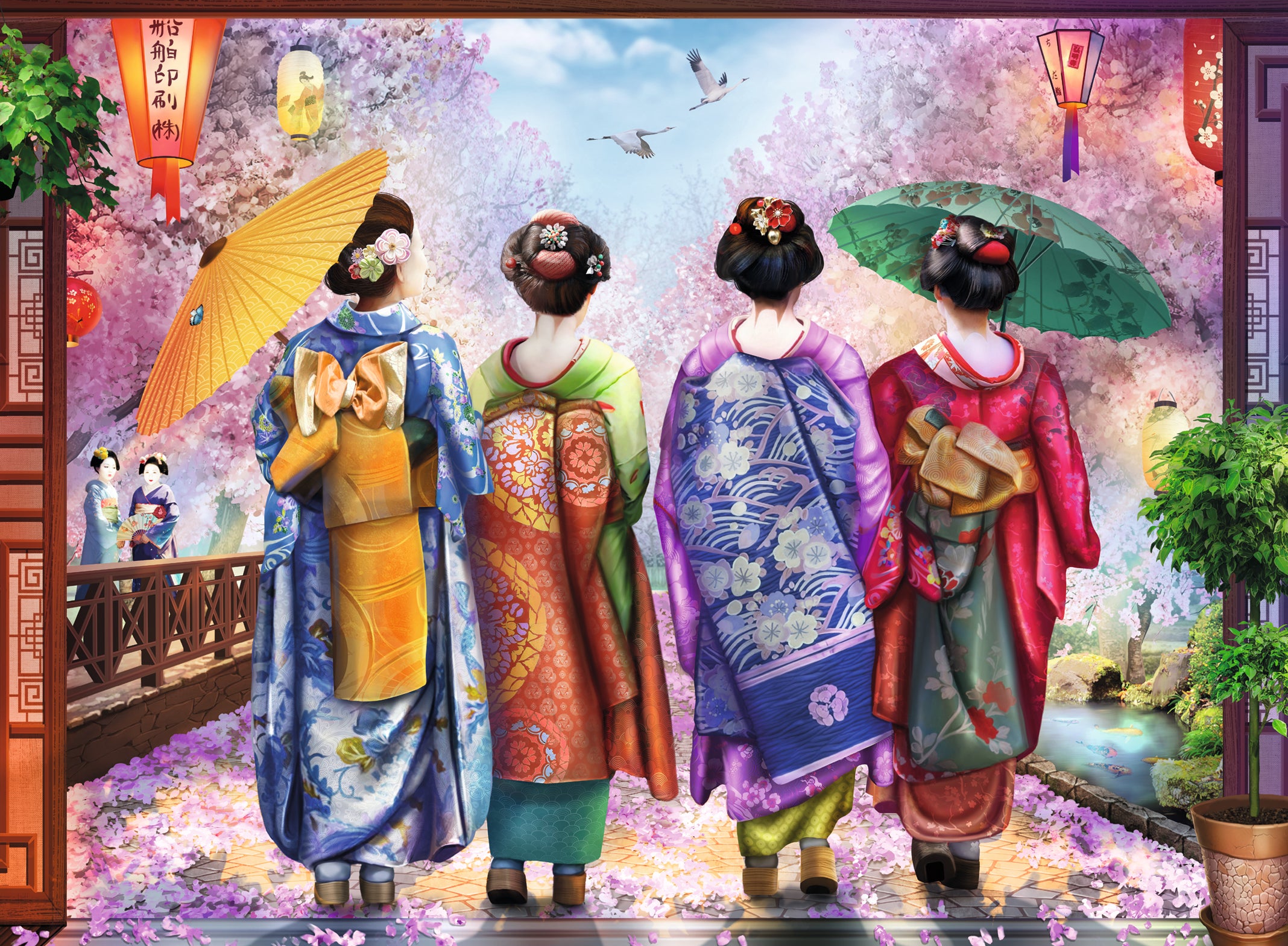 Ravensburger - Blossom Walk - 500 palaa