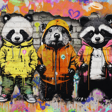Ravensburger - Animal Graffiti - 500 palaa