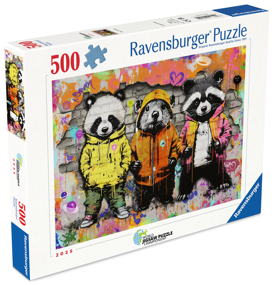Ravensburger - Animal Graffiti - 500 palaa