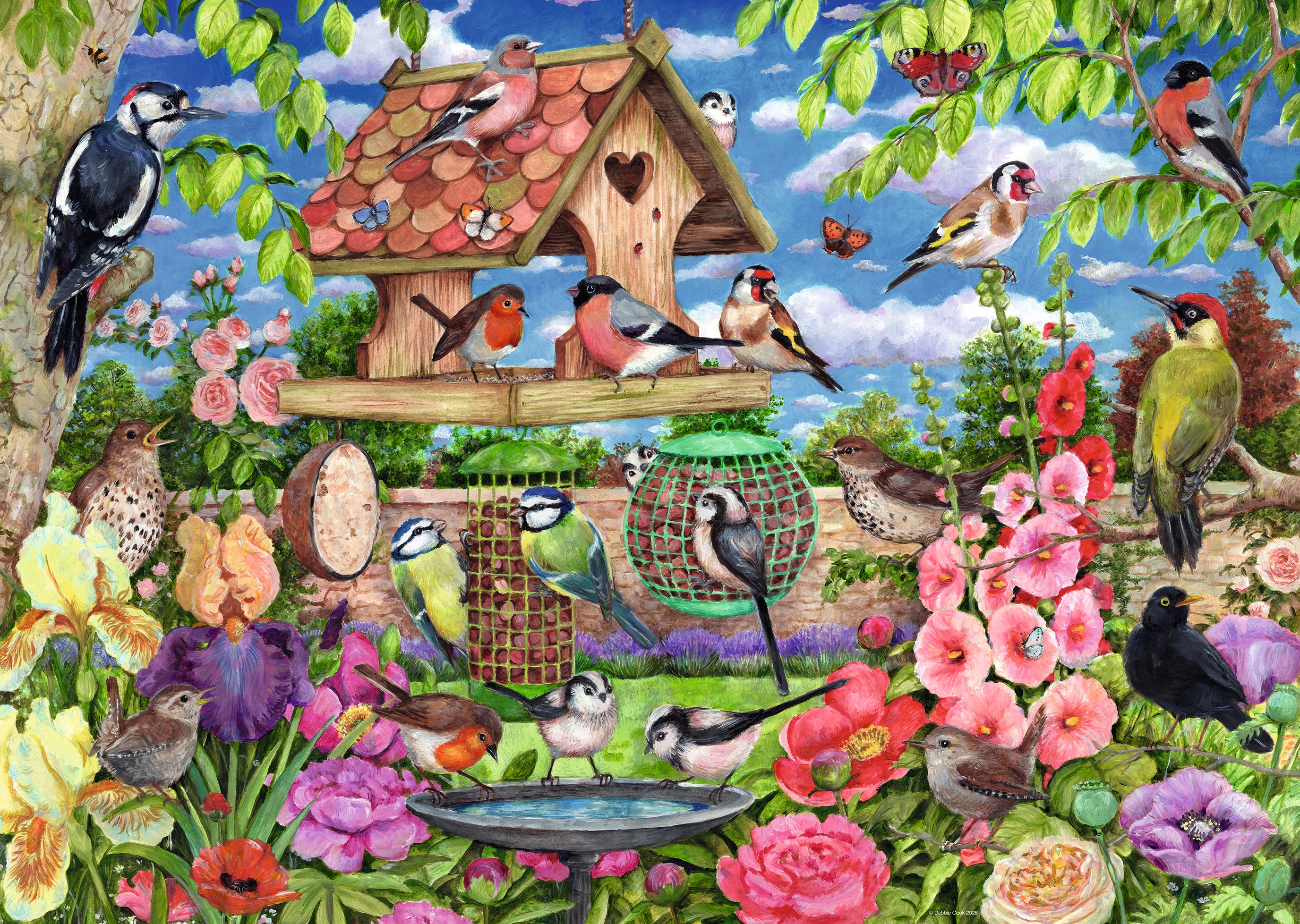 Ravensburger - The Bird Table - 1000 palaa