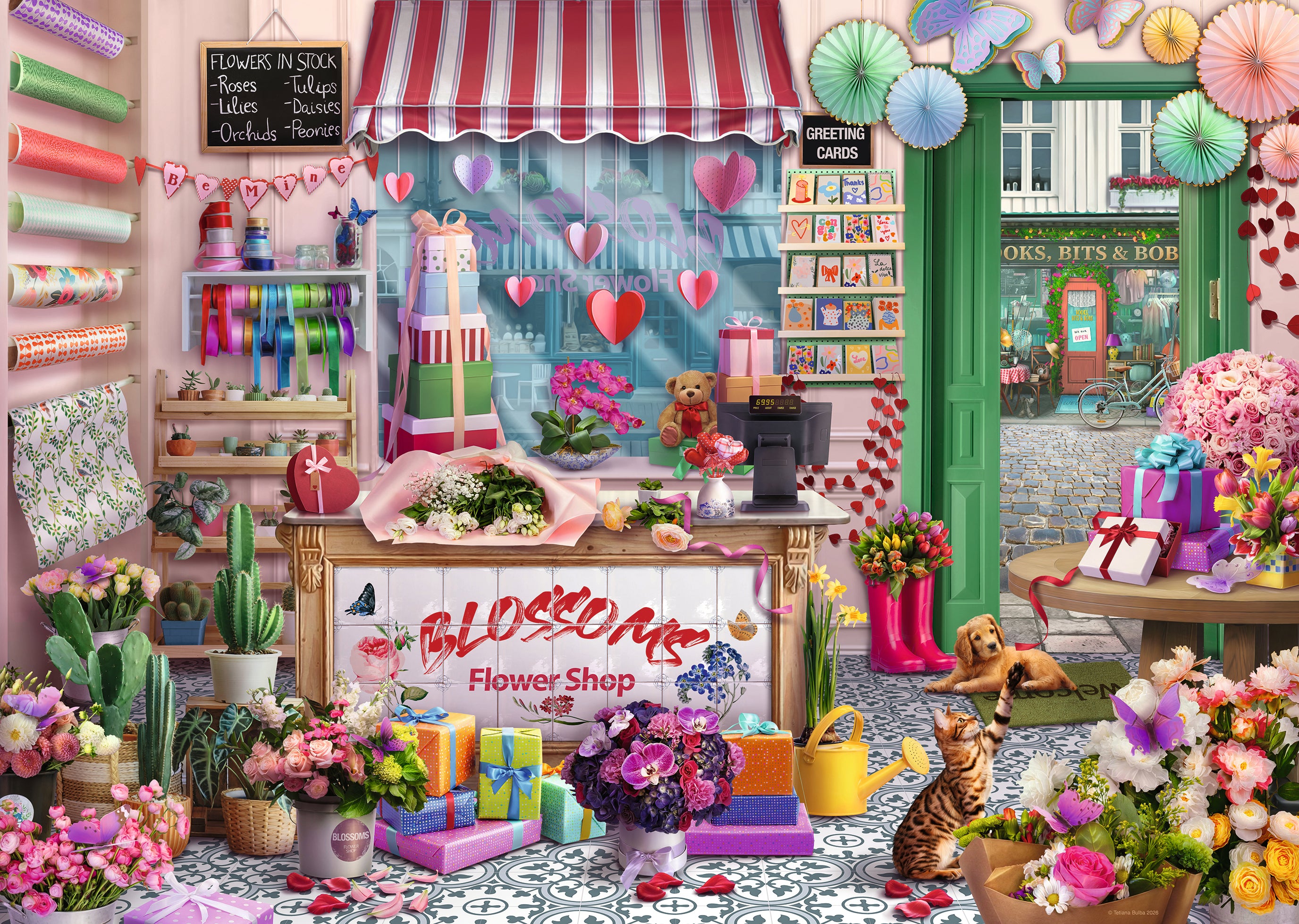 Ravensburger - Blossoms Flower Shop  - 1000 pieces