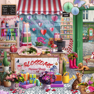 Ravensburger - Blossoms Flower Shop  - 1000 pieces